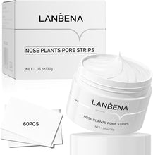 LANBENA Blackhead Mask, Nose Plants Pore Strips Blackhead Remover Mask Peel off Mask Facial Pore Cleanser Purifying Face Mask Nose strips (30g)