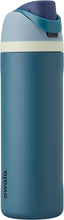 Owala FreeSip Insulated Stainless Steel Water Bottle with Straw for Sports and Travel, Leak Proof, BPA-Free, 710ml, Denim