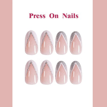 French White Fake Nails Short Press on Nails,Natural Long-Lasting French Detachable False Nail Piece, Square Fake Nails Full Cover Stick on Nails (02)