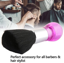 Neck Duster - Hair Sweep Brush, Barber Hair Cleansing Neck Face Duster Hair Dusting Brush (Color : Pink)