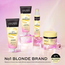 John Frieda Go Blonder Lightening Conditioner, Value Pack for Blonde Hair 500 ml