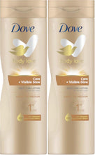 Dove Summer Glow Gradual Self Tan Body Lotion Fair To Medium 2 X 250 Ml = 500Ml