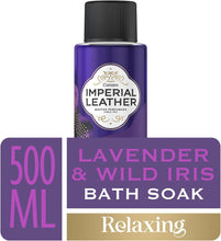 Imperial Leather Relaxing Bath Soak, Lavender & Wild Iris, Rich & Creamy Bubble Bath, Gentle Skin Care, Bulk Buy, Pack of 4 x 500ml