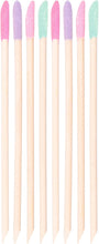 Brushworks Cuticle Crystal Sticks - 8 Pack