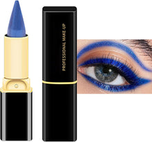 Eyeliner, Long Lasting Blue Eyeliner Pencil Waterproof Eye Liner Pencils, Quick Dry Easy Control Smudge Proof Matte Finish Makeup Eye Liners For All Eye Shapes (05 Blue)