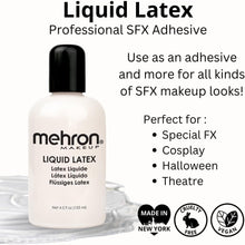 Mehron Makeup Liquid Latex 4.5 Oz