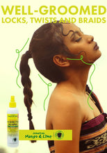 Jamaican Mango & Lime No More Itch Gro Spray 237ml  For locs, twists, and braids. Helps reduce dry scalp. Minimizes dandruff. Healthy-looking hair. Non-Greasy Formula