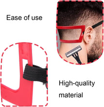Neckline Haircuts Template Elasticity Hair Trimming Guide Universal Neck Hair Shaving Template for Edge Up Your Straight Neck Hairline
