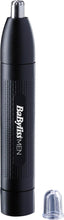 BaByliss Men E652E Nose and Ear Trimmer with Eyebrow Attachment