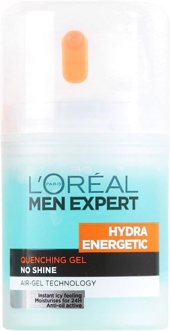 L'Oral Men Expert Hydra Energetic Anti-Shine Moisturiser, 50ml