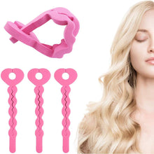 18 PCS Hair Curlers Sponge Hair Rollers Flexible Soft Foam Hair Curlers No Heat Sleeping Hair Style Tools for Long Short Thick Thin Hair Women Girls Pink