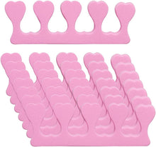 20 Pcs Sponge Toe Separators, Toe Dividers Spacer Finger Separators for Men Women Nail Art Pedicure Manicure Polishing Coating Gel Painting Beauty Accessories