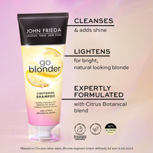 John Frieda Go Blonder Lightening Shampoo Blonde Hair 250 Ml