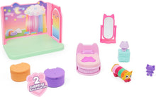 Gabbys Dollhouse, Sweet Dreams Bedroom with Pillow Cat Figure and Accessories, 3 Furniture Pieces and 2 surprises, Kids Toys for Ages 3 and above