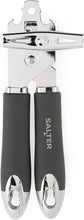 Salter BW11386EU7 Cosmos Can Opener - Manual Turn Knob, Kitchen Tin Opener Arthritis Hands, Weak Hands, Elderly, Camping, Hanging Hook, Easy to Clean, Long Lasting Quality, Matte Grey