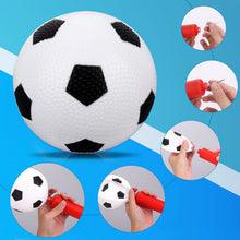 Grevosea 2 Pack Mini Soft Toddler Soccer Ball, 5.5inch Mini Soccer Ball with Air Pump Small Soccer Ball for Toddlers and Babies Black and White Baby Soccer Ball