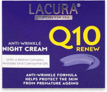 Aldi Lacura Q10 Renew Moisturising Face Creams Night plus Day SPF 20 Anti Wrinkle Anti Aging 50 millilitre