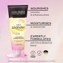 John Frieda Go Blonder Lightening Conditioner for Blonde Hair 250 ml