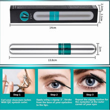 Mascara Black Waterproof,Extra Long Thick & Voluminous Lash Mascara,4D Silk Fiber Lash Mascara for Longer Thicker for Makeup