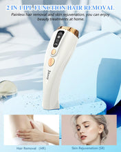 JITESY IPL Laser Hair Removal,Permanent Painless Ice Cooling Hair Removal Device for Women and Men with 3 Functions-HR/SC/RA,6 Energy Levels & 2 Precision Head,Unlimited Flashes for Whole Body Use