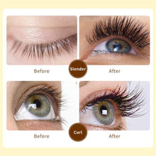 Eyelash Mascara Waterproof & Long Lasting, 4D silk Fiber Lash Mascara Volume and Length Eye Makeup Sparkling Diamond Mascara