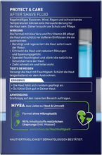 NIVEA MEN Protect & Care After Shave Fluid (100 ml), Soothing After Shave, Skin Care with Aloe Vera and Pro Vitamin B5