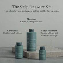 Lumin Men's - Scalp Recovery Set - Haircare - Recovery Shampoo, Keratin Conditioner, Scalp Treatment - Boost Growth, Repair and Improve Hair Health - Contains Tea Tree and Keratin