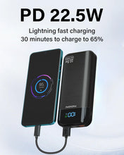 Power Bank 27,000mAh, PD3.0 QC4.0 22.5W Fast Charging PD20W USB C PowerBank Portable Charger With LCD Display 3 Outputs & 2 Inputs for Smartphones Tablets and More
