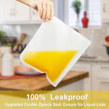 50 IKEA resealable bags (ISTAD) - GREY - ziplock - food freezer sandwich bags - 25 x 1.2L + 25 x 2.5L