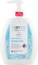lavera Basic Sensitive Gentle Care - Hand Wash with organic Aloe Vera & organic Chamomile - Mild Cleansing - Vegan - Skin-Neutral pH - vegan - organic (1 x 250ml)