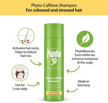 Plantur 39 Caffeine Shampoo Prevents and Reduces Hair Loss 2x 250ml  For Couloured and Stressed Hair  Unique Galenic Formula Supports Hair Growth  Women Hair Care Made in Germany