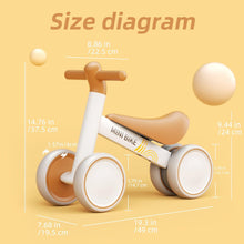 KORIMEFA Baby Balance Bike 1 Year Old Ride On Toys Baby First Bike 1st Birthday for Girls Boys Toddler Bike for 10-24 Months Baby Walker No Pedals