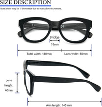 MMOWW Oversized Reading Glasses 3 Pack for Women Blue Light Blocking with Spring Hinge Computer Readers Ladies +1.5