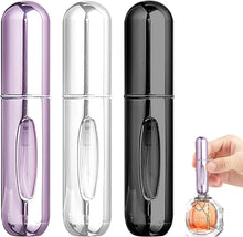 HENGBIRD 5ML Perfume Atomiser 3 Pcs Travel Perfume Bottle Mini Atomizer Spray Bottle Refillable Portable Empty Fragrance Bottle Container for Perfume Aftershave Travel Holiday and Night Out