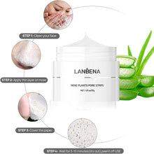 LANBENA Blackhead Mask, Nose Plants Pore Strips Blackhead Remover Mask Peel off Mask Facial Pore Cleanser Purifying Face Mask Nose strips (30g)