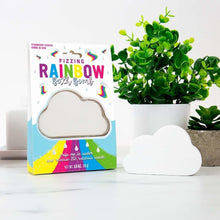 Gift Republic - Fizzing Rainbow Bath BombStrawberry ScentedRelease The Rainbow112gColourful Gift for Any OccasionSecret Santa Gift