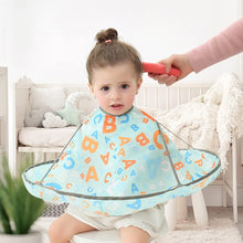 minkissy Kids Apron Baby Gown Kids Haircut Cape Waterproof Hair Cutting Cape Barber Cape Foldable Umbrella Hair Catch Haircut Cape for Salon Home Hair Styling Accessory Childrens Apron Baby Shawl