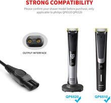 MEROM 15V USB Charging Cable Replacement HQ8505 Charger Cord Compatible with Philips Shaver Norelco One Blade Multigroom Pro All-in-One Grooming Trimmer, Precision, Bodygroom, Arcitec Power Cable