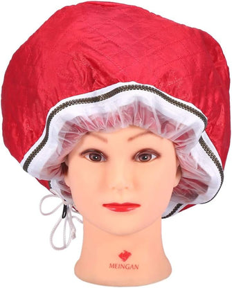 Heat Cap - Steamer Cap, Temperature Controlling Overheat Protection Hair Nourishing Hat Electric Steamer Hair Beauty Evaporation Cap