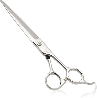 GUNST Hairdressing Scissors 7 Inches Professional Hair Cutting Scissors 440C for Hairdressers, Silver