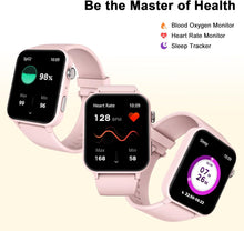 Blackview Smart Watch for Women - Answer/Make Calls & AI Voice, 1.85" Fitness Watch with Heart Rate SpO2 Sleep Monitor, 100+ Sports Modes Activity Tracker, Step Counter Smartwatch for iOS Android