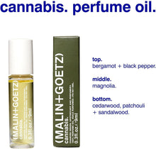 (Malin + Goetz) Cannabis Perfume Oil by Malin + Goetz for Unisex - 0.3 oz Perfume Oil, I0080052