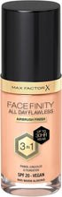 Max Factor Facefinity 3-in-1 All Day Flawless Liquid Foundation, SPF 20 - 45 Warm Almond, 30 ml