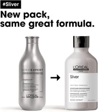 LOral Professionnel  Shampoo, For Grey, White or Light Blonde Hair, Serie Expert Silver