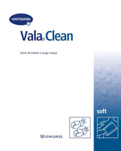 Hartmann Valaclean Set of 50 Soft Wash Mitts, Non-Woven, 15 x 23 cm