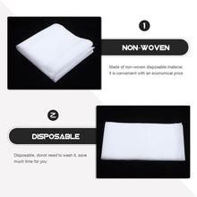 Heallily Bed Cover 10 Pcs Disposable Bed Sheets Salon Nonwoven Bed Cover Massage Bed Sheets for Massage, Facial, Wax SPA Accessories (White)