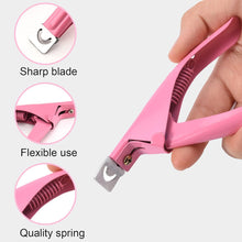 iZhuoKe Nail Clippers Tip Cutters for Acrylic False Fake Gel,Nail Clipper Professional,False Nails Clipper,Artificial Tips Edge Cutter Professional Nail Art Manicure Tool