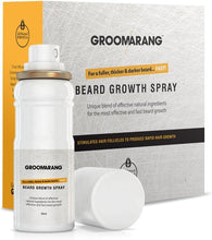 Groomarang Beard Growth Spray 60ml Promotes More Thicker Hair Cover Patches Regrowth Solution