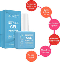 Gel Nail Polish Remover 15ml, Gel Polish Remover Quick & Easy Remove Within 2-5 Minutes, Nail Gel Remover Not Hurt Nails