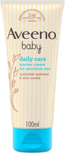 Aveeno Baby Daily Care Barrier Cream 100ml, Baby Nappy Cream, Suitable for Newborn Baby Sensitive Skin